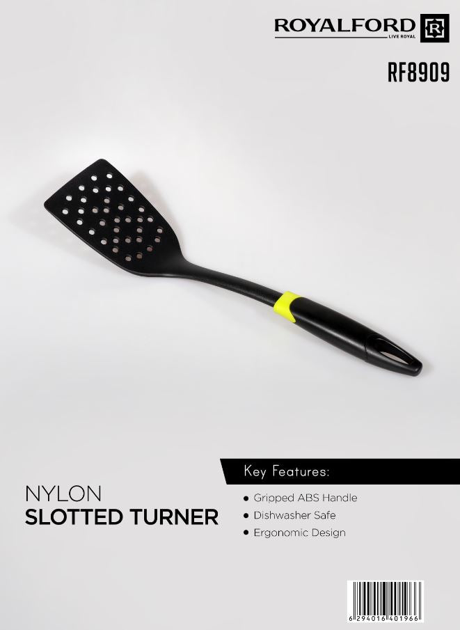 Nylon slotted turner with ABS handle-ROYALFORD-MODEL-RF8909