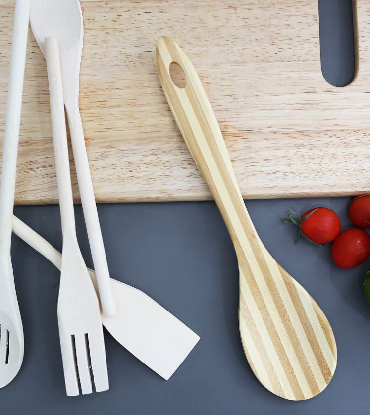 Bamboo Serving Spoon-DELCASA-MODEL-DC1328