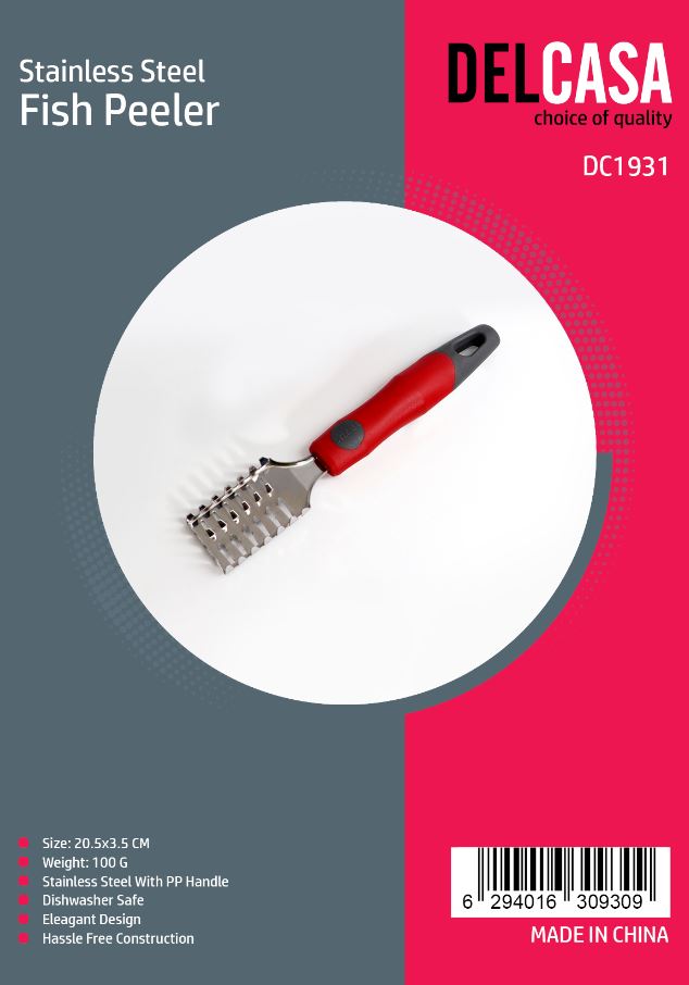 Stainless Steel Fish Peeler