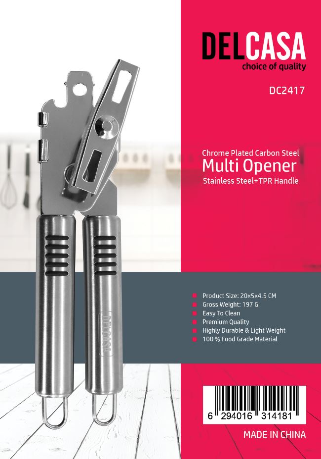 فتاحة متعددة من الفولاذ الكربوني