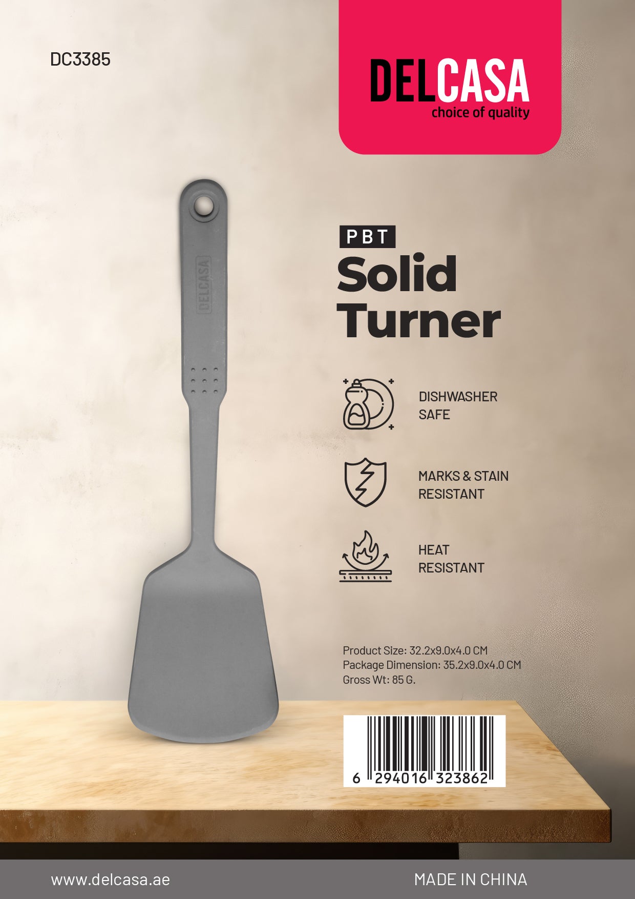 PBT Plastic Solid Turner