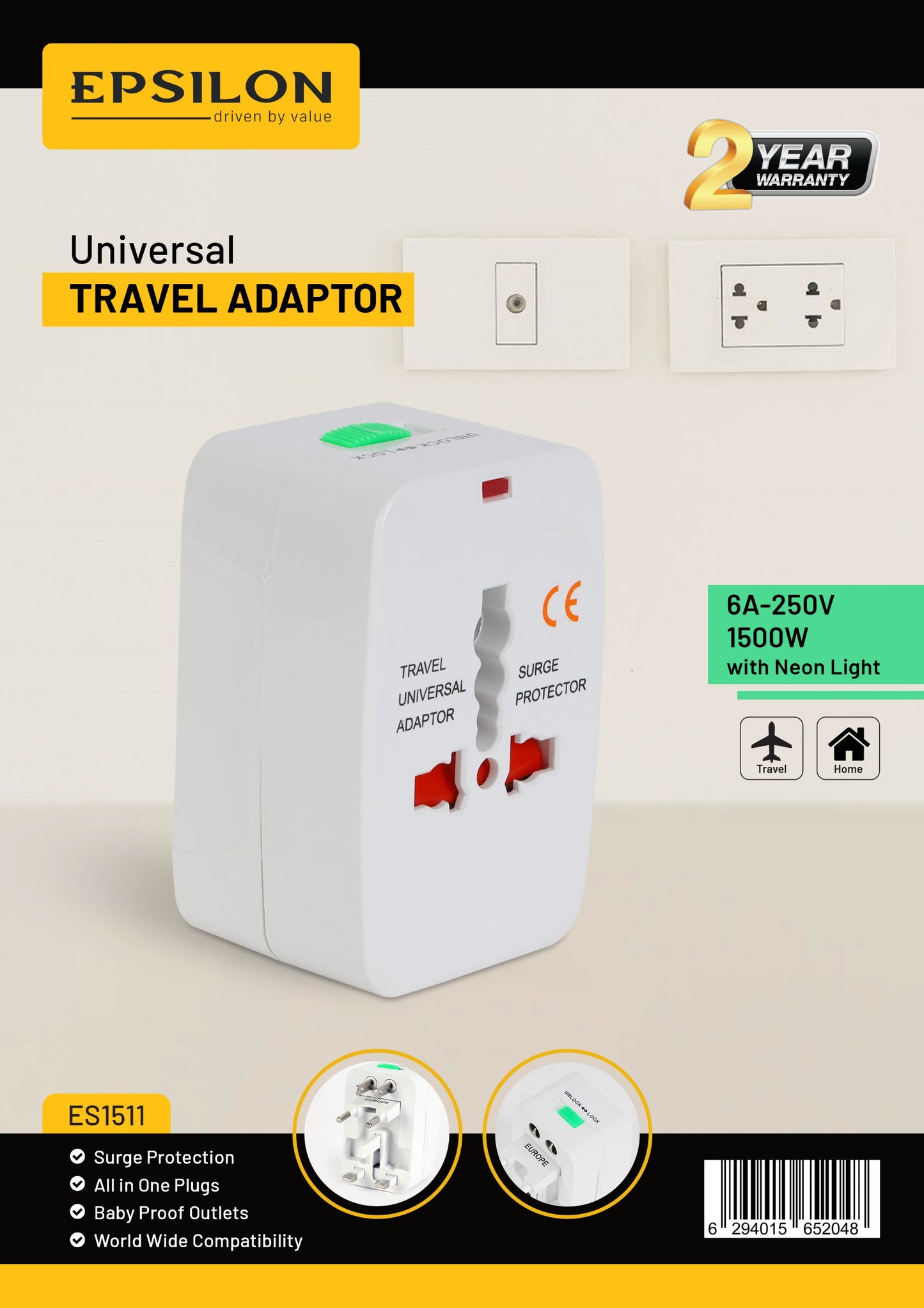 Universal Travel Adaptor