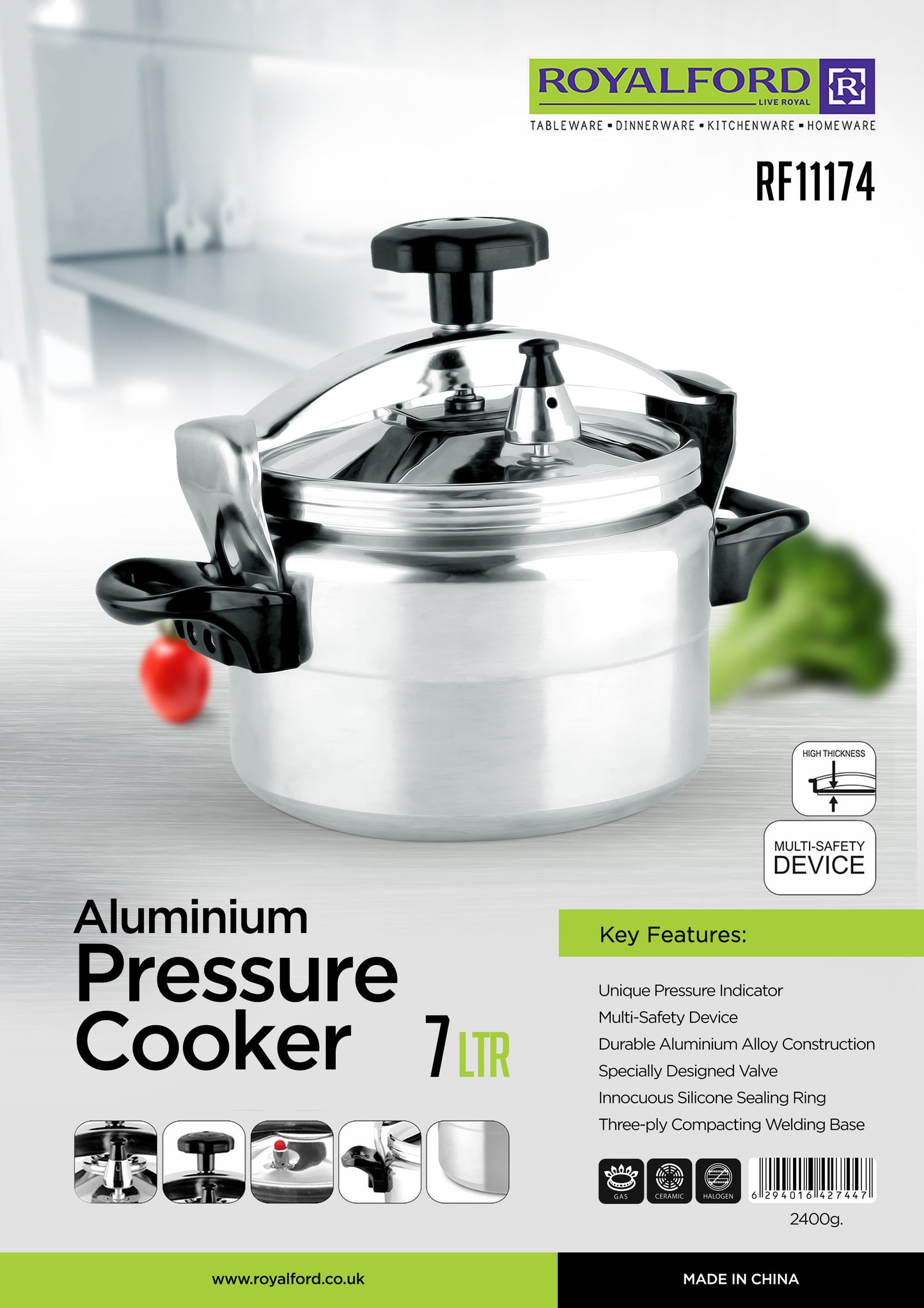 Aluminum Pressure Cooker
