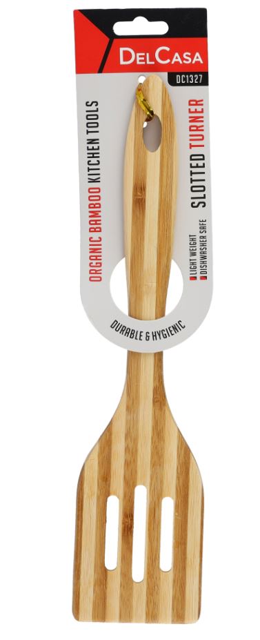 'Bamboo Slotted Turner