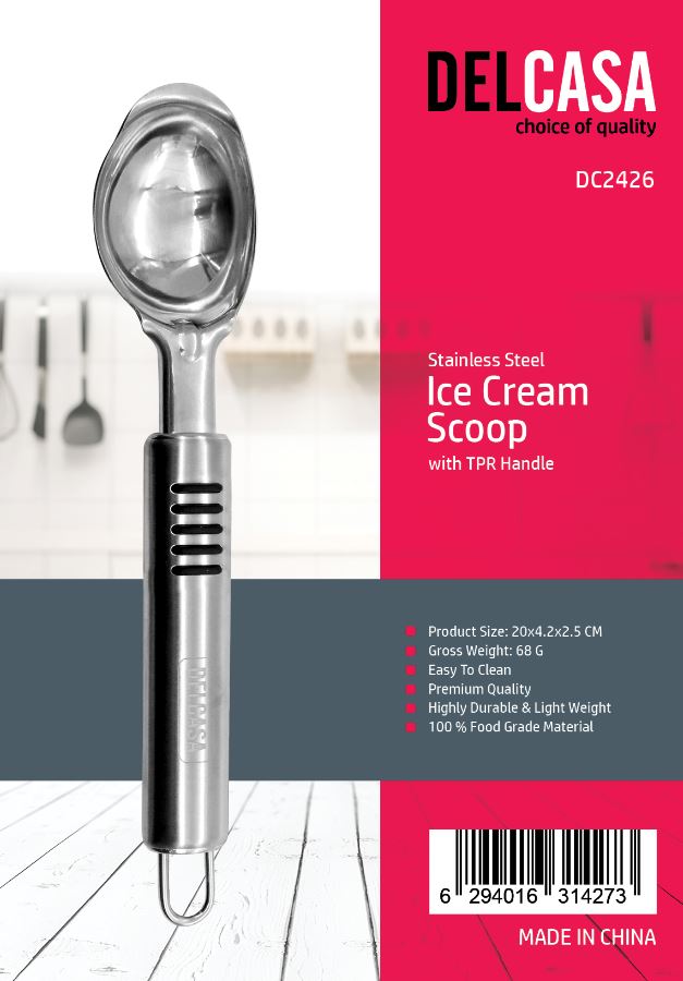 Stainless Steel Ice Cream Scoop