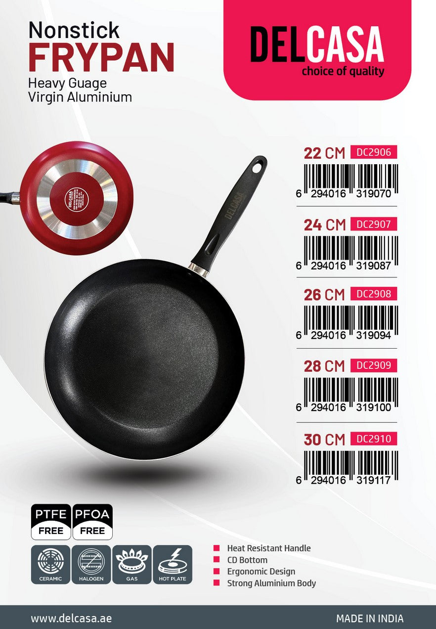 مقلاة غير لاصقة مقاس 22 سم 1 × 24