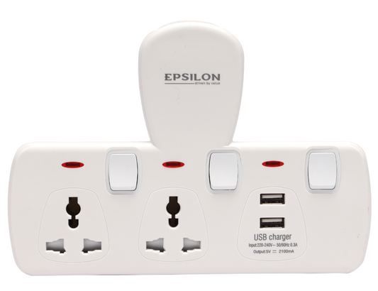 مقبس على شكل حرف T مع مفاتيح فردية