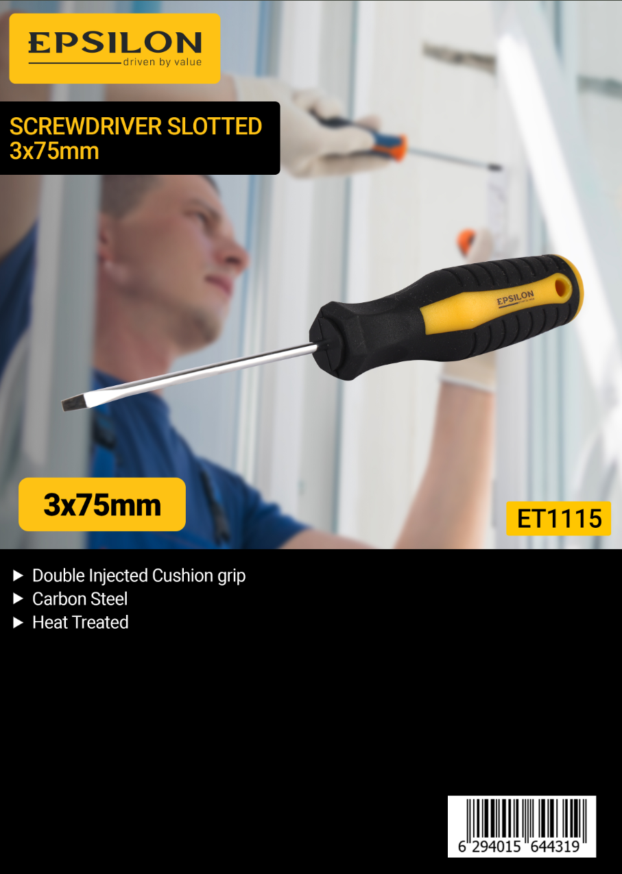 مفك براغي مشقوق 3x75 مم