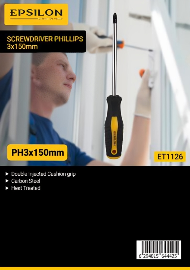 مفك براغي فيليبس Ph3*150 مم