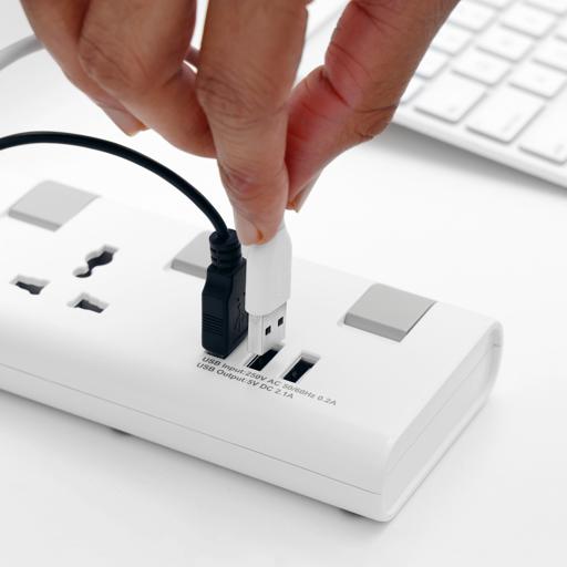 مقبس تمديد بثلاث طرق