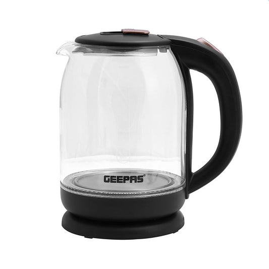 Çaydankê Elektrîkî yê Cam ê 1.8 lître