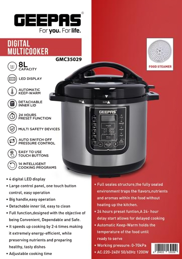 Pirçêkera Dîjîtal a 8L