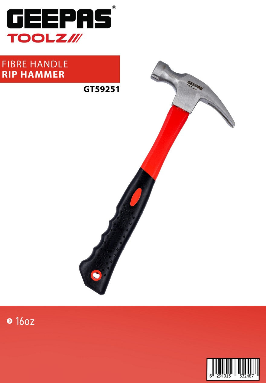 Fibre Handle Rip Hammer1X36