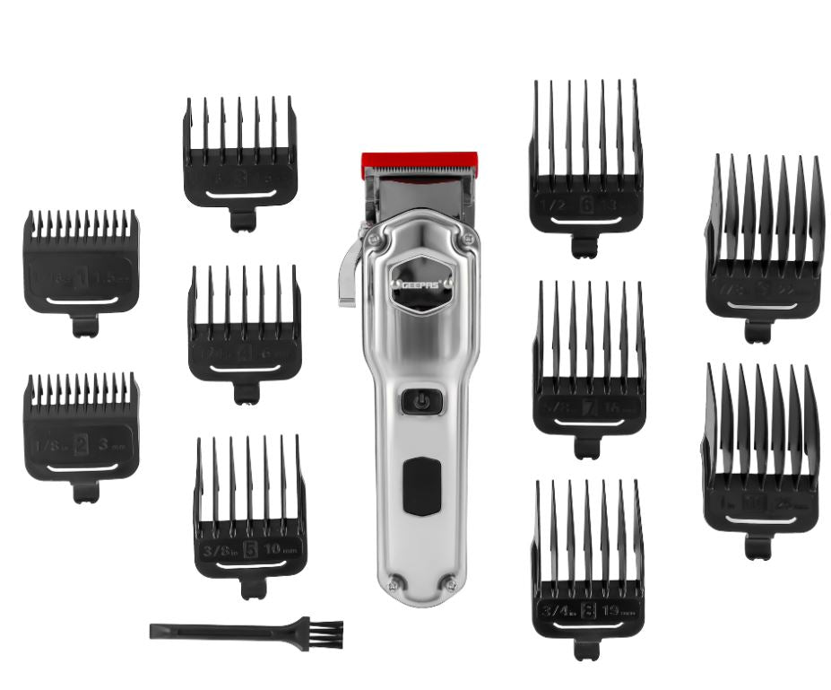 ماكينة تشذيب الشعر واللحية القابلة لإعادة الشحن