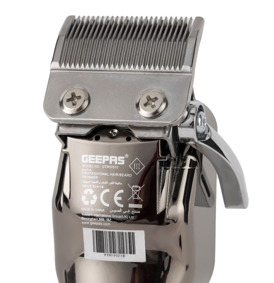 ماكينة تشذيب الشعر واللحية القابلة لإعادة الشحن