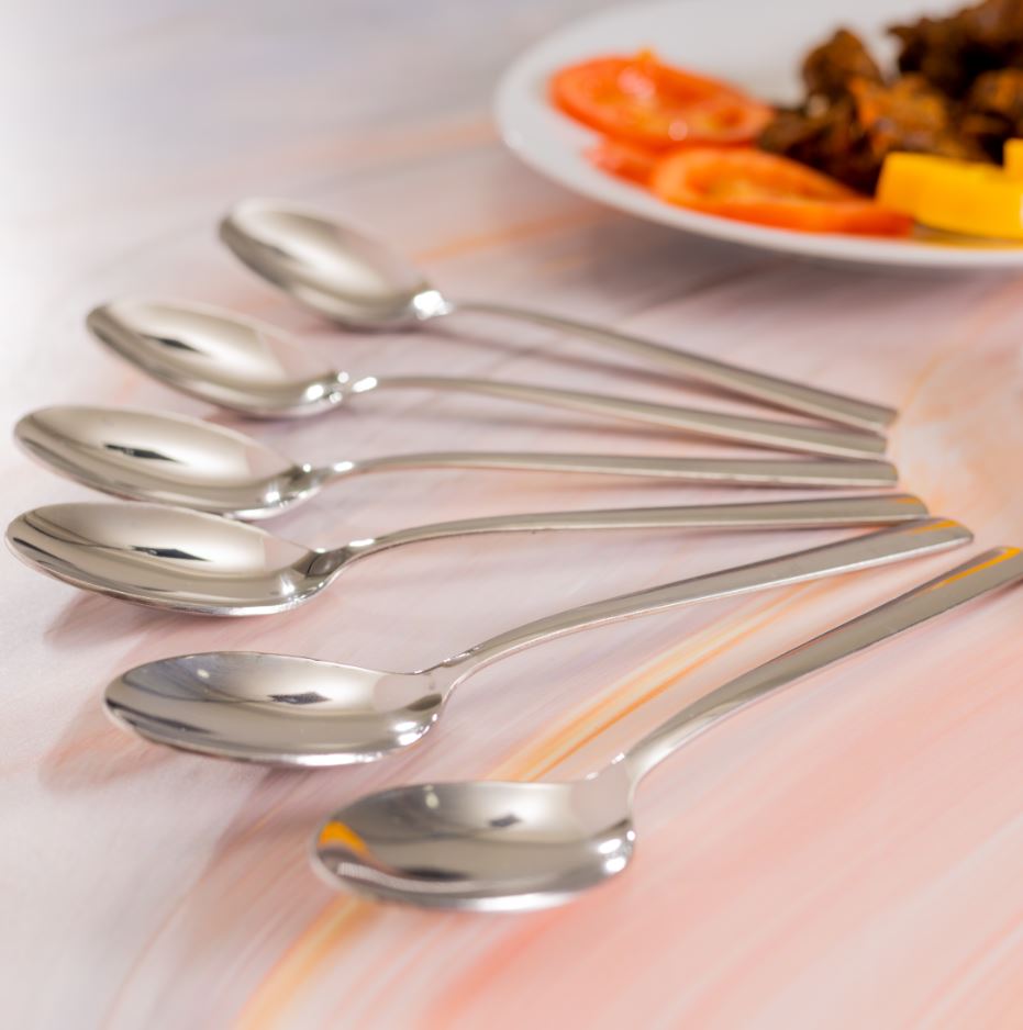 '6Pc SS Table Spoon 1x72