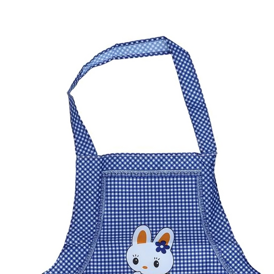 مريلة من قماش البوليستر بلون الخوخ