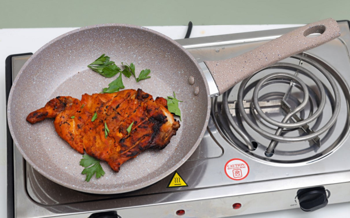 مقلاة جرانيت سمارت 30 سم/بيج 1 × 12