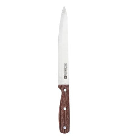 Slicer Knife with Wood-Finish Handle