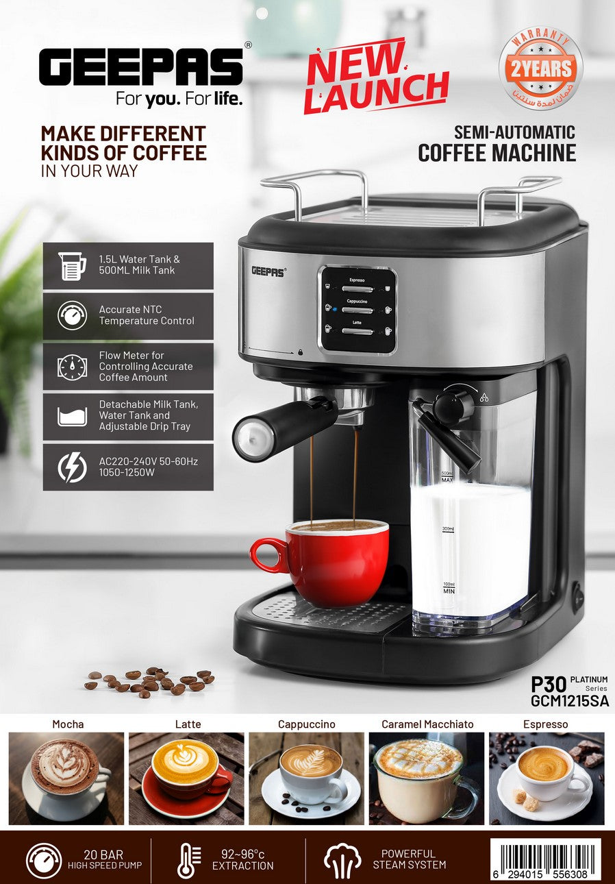 Makîneya Qehweyê ya Espresso û Cappuccino